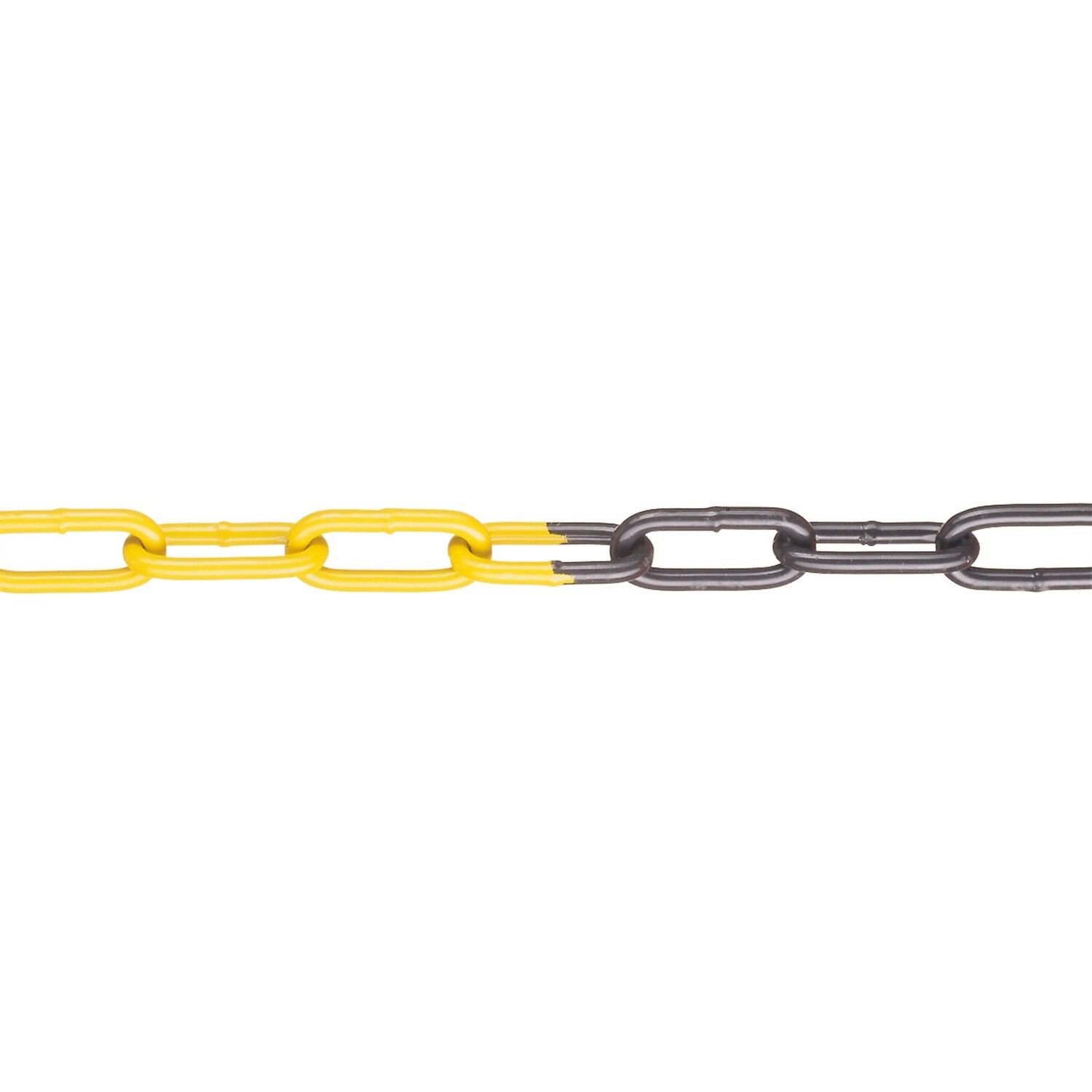 M FERRO - Signaal schakelketting 6mm 1 bundel 15m, geel/zwart